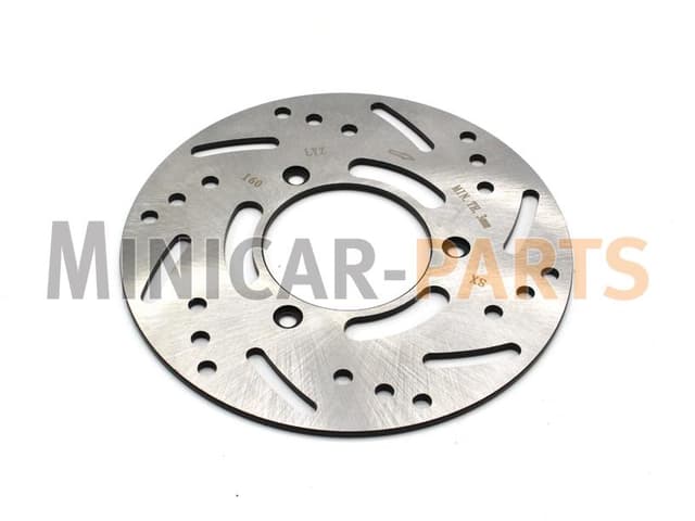 Brake disc rear left Microcar / Ligier (Ø 165 mm)