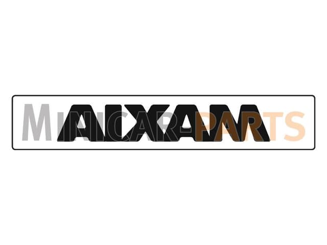 Front bumper sticker Aixam