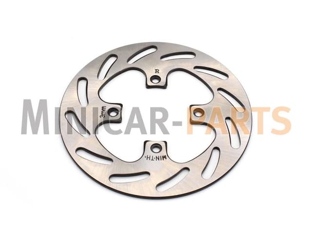 Brake disc right rear Microcar / Ligier / Dué (Ø 180 mm)