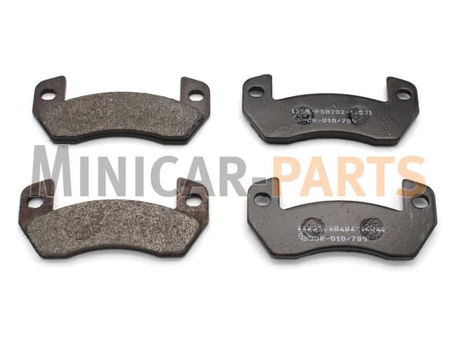 Rear brake pads set Ligier