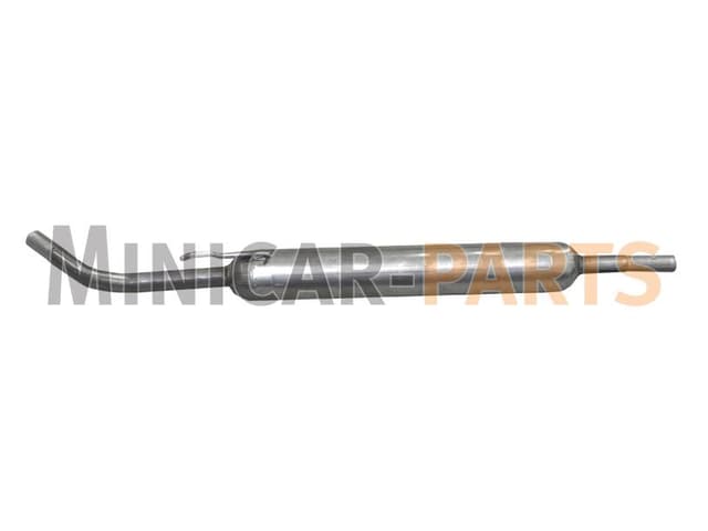 Middle silencer exhaust Aixam 2005-2010