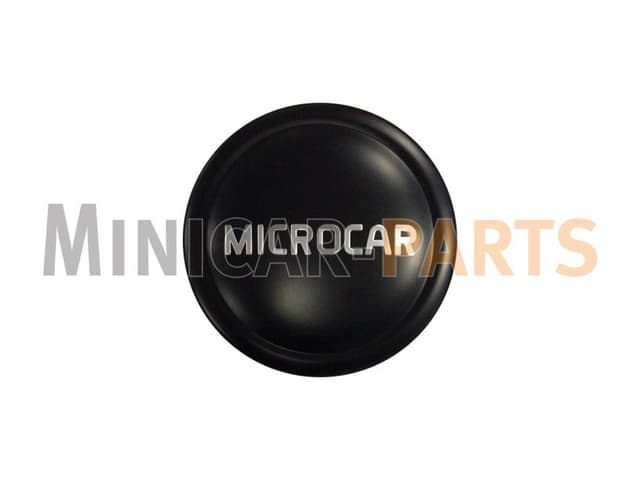 Wheel cover Microcar MGO3 / MGO4 / Due3 (matte black)