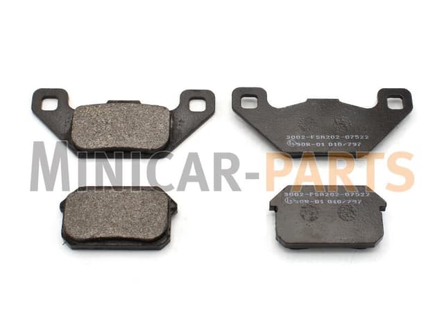 Brake pads set rear Ligier / Microcar / Dué / Chatenet