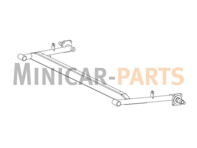 Rear axle JDM Aloes / Roxsy / Xheos