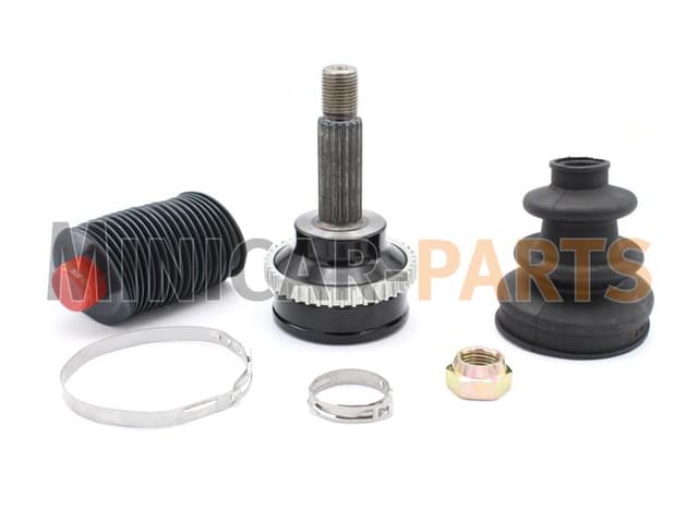 CV joint drive shaft wheel side Aixam (with ABS ring)