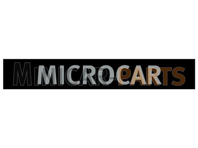 Front bumper sticker Microcar