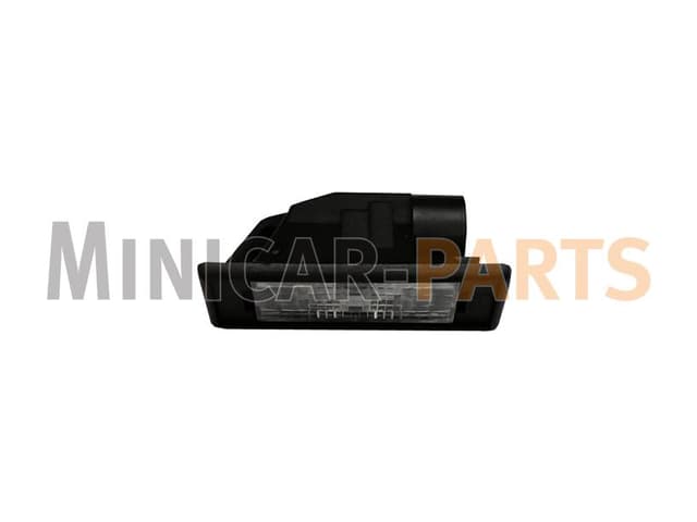 License plate lighting Microcar
