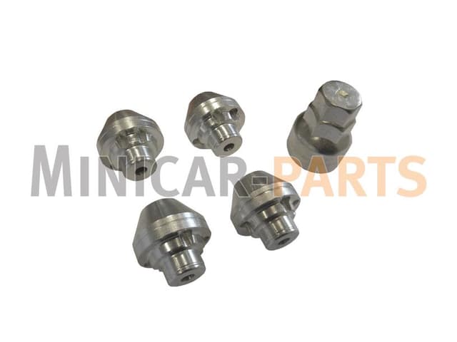 Anti-theft wheel bolt set Aixam M10x1.25