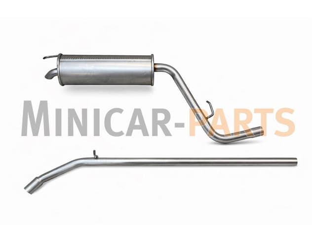 Exhaust silencer Aixam City Sensation / Emotion