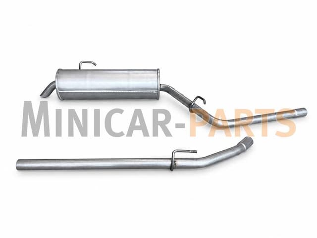 End silencer exhaust Aixam Impulsion / Vision City / GTO